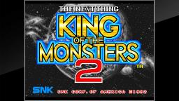 ACA NeoGeo: King of the Monsters 2 Title Screen